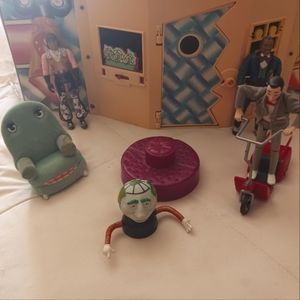 Vintage Peewee Playhouse and figures.